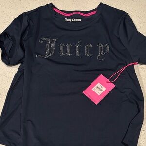 Juicy Couture Dark Blue Short Sleeve Tee
